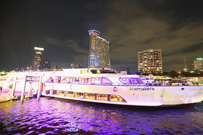 Grand Pearl Dinner Cruise Experience at Bangkok with Pickup - Pickup begins early, so watch the clock