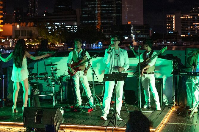 Grand Pearl Dinner Cruise Experience at Bangkok with Pickup - Dinner is part of the entertainment