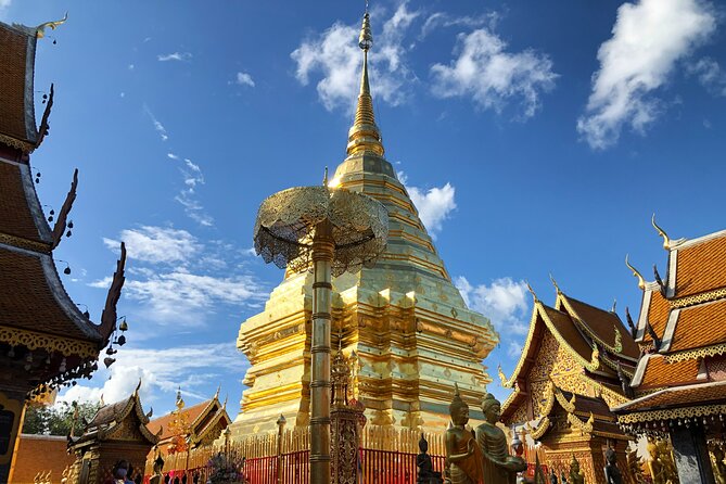 Half day Doi Suthep Temple and city temples (Private tour) - Wat Chedi Luang and the great stupa