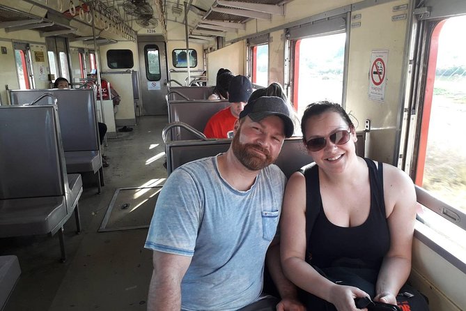 Half-Day Railway Market and Floating Market Tour in Thailand - Entering Damnoen Saduak by boat