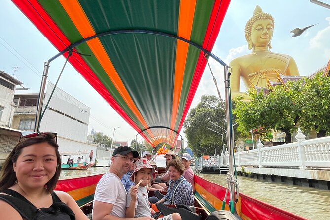Hidden Bangkok Longtail Boat Tour to Big Buddha&Canal Life 2hrs - From Small Khlongs to the Chao Phraya
