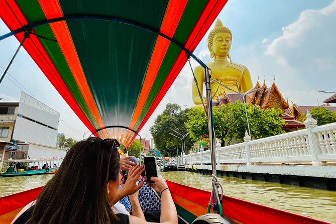 Hidden Bangkok Longtail Boat Tour to Big Buddha&Canal Life 2hrs - Arriving at Tha Tien Pier Near Wat Pho