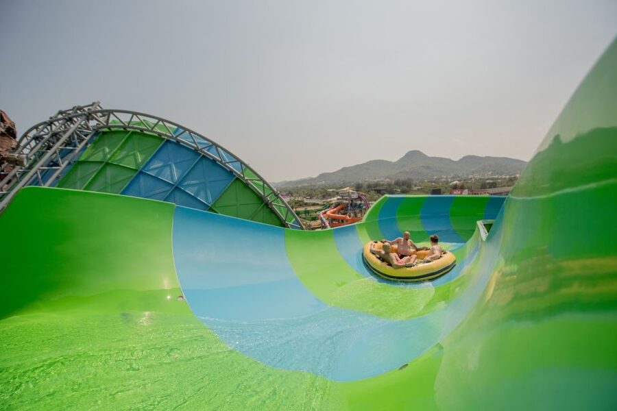 Hua Hin: Vana Nava One-Day Water Jungle Park Entrance Ticket - Slower Water Time: Lazy River, Wave Pool, and Infinity Pool