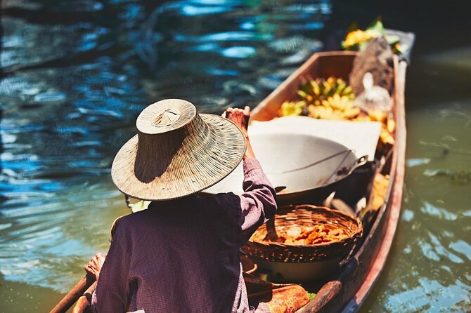 Iconic Markets: Damnoen & Train Market Explore - Maeklong Railway Market at 8:40 am