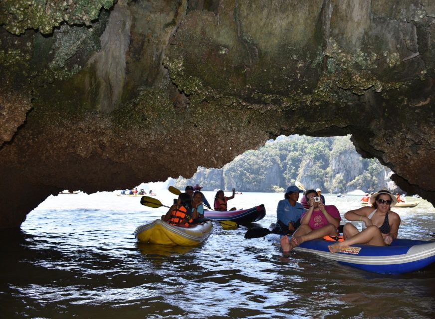 James Bond Island: Sightseeing Tour by Longtail Boat & Kayak - Monkey Cave Temple and Wat Suwan Kuha