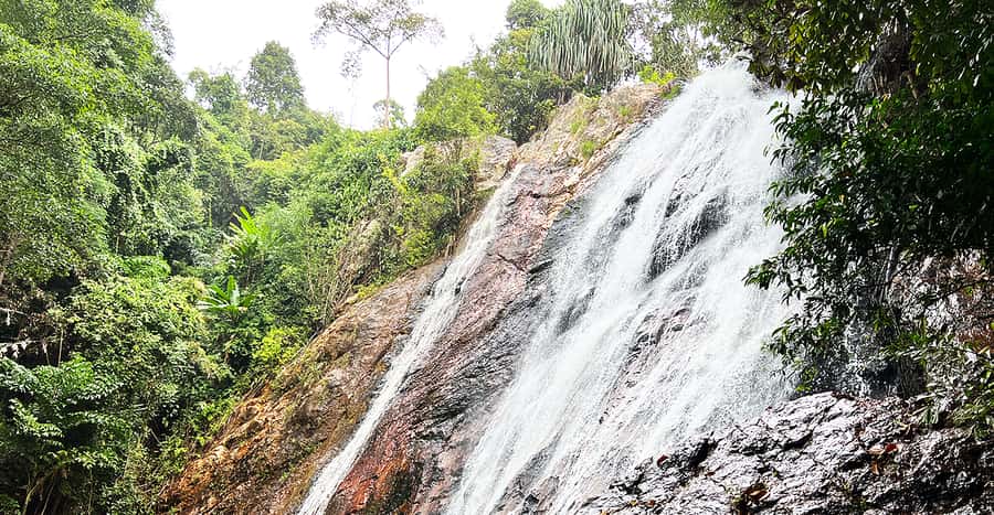 Jeep Tour Koh Samui Jungle Safari Full Day Adventure - Mountain lunch with a view