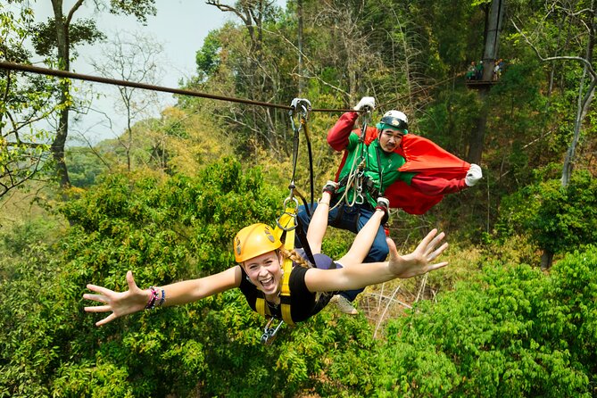 Jungle Flight Zipline Roller Coaster - Lunch and coffee after the action