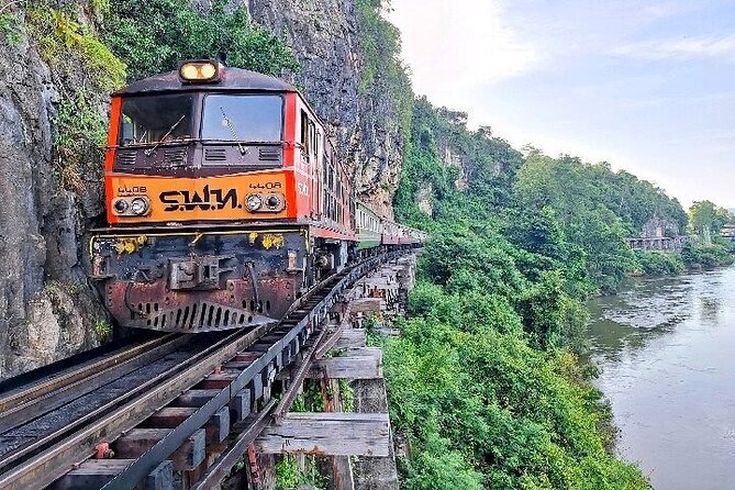 Kanchanaburi Day Trip: WWII Death Railway & Erawan Falls - A long morning from Bangkok in a private van