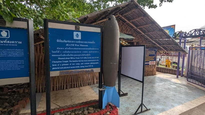 Kanchanaburi: River Kwai Scenic Tour by Private Longtail - The original JEATH War Museum