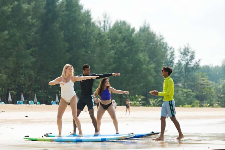 Khao Lak: 1.5-Hour Small Group Surfing Experience - Why booking an early time may be smart