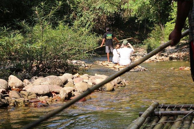 Khao Lak: Bamboo Rafting & Sea Turtle Conservation Center - Ton Pling Waterfall: a pleasant final stop, with limits