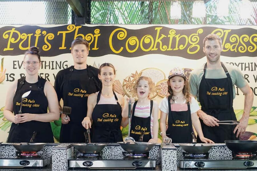 Khao Lak Pui's Authentic Thai Cooking Class - Learning from Pui’s cooking advice