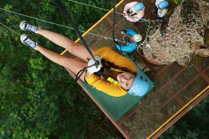 Kingkong Smile Zipline Adventure Tour From Chiang Mai - Flying above mountains, jungle, and villages