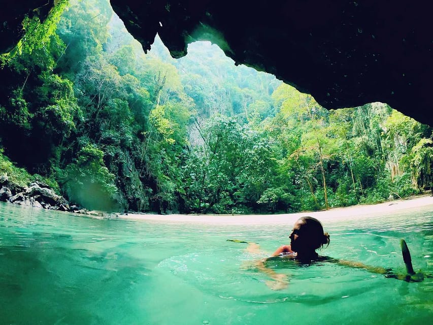 Ko Lanta: Emerald Cave and 4 Islands Tour by Longtail Boat - Koh Chueak: your first hour of snorkeling