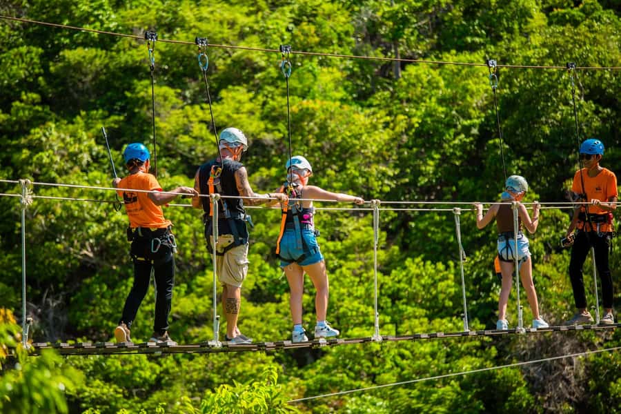 Ko Pha Ngan: Sky-High Zipline & Wang Sai Waterfall Views - Key points to know before you go