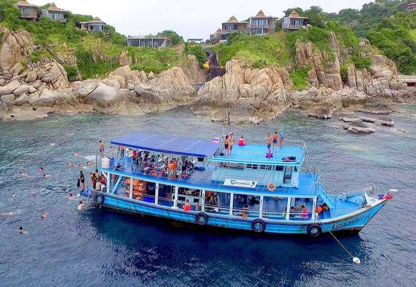 Ko Tao: Morning Trip to Ko Nangyuan’s Serene Oasis by Oxygen - Koh Nangyuan’s famous three-island view