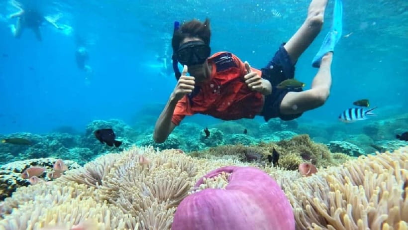 Koh Chang: 5 Island Guided Boat Tour with Lunch Buffet - The quiet National Park beach at 2:45