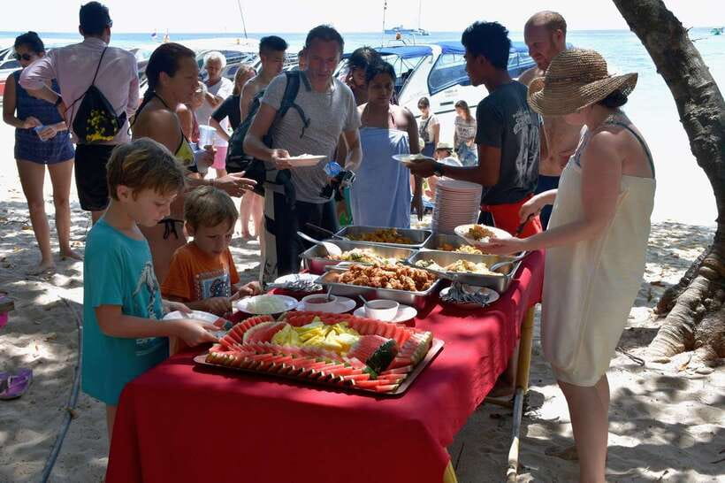 Koh Lanta: Adventure Sea Tour to Koh Rok and Koh Haa - A full Andaman Sea day for $55