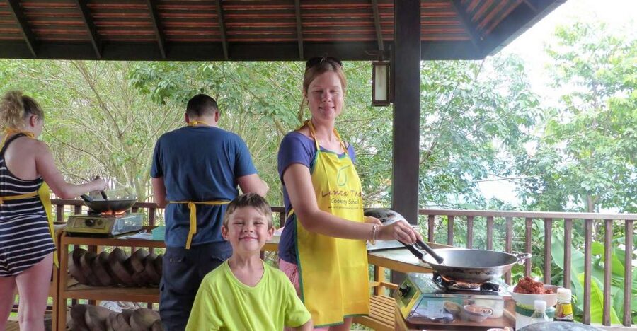 Koh Lanta: Lunch Course at Lanta Thai Cookery School - Choosing four dishes from a menu of ten