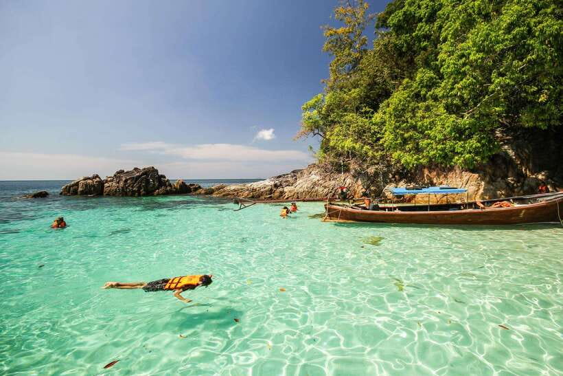 Koh Lipe: 5 Island Snorkeling Trip by Longtail Boat w/ Lunch - Jabang’s soft coral and the first snorkeling stop