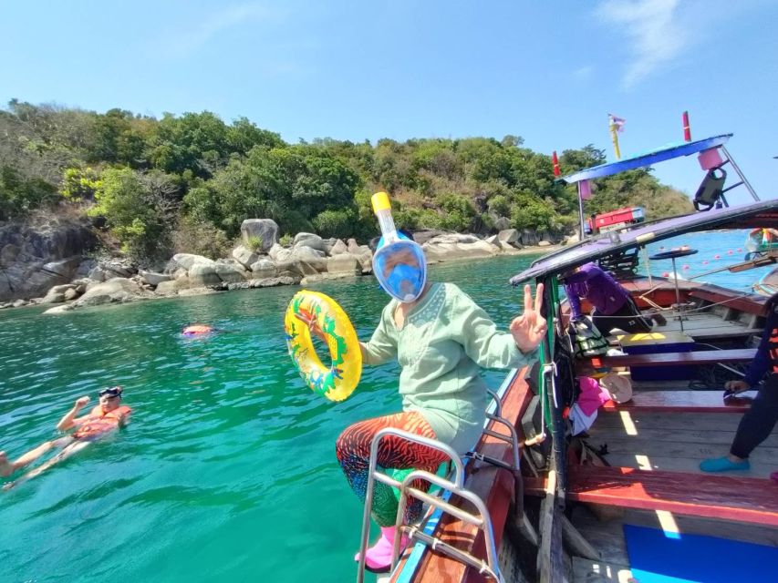 Koh Lipe Snorkeling Trip 6 hours Trip1 - Starting at Pattaya Beach with a longtail boat