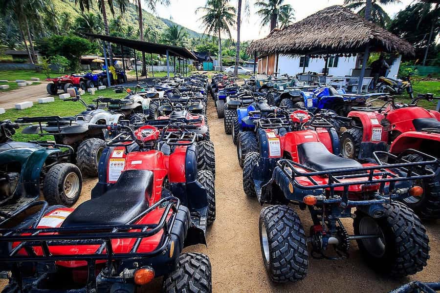 Koh Samui: ATV Quad Bike Safari Tour - From hotel pickup to the ATV base