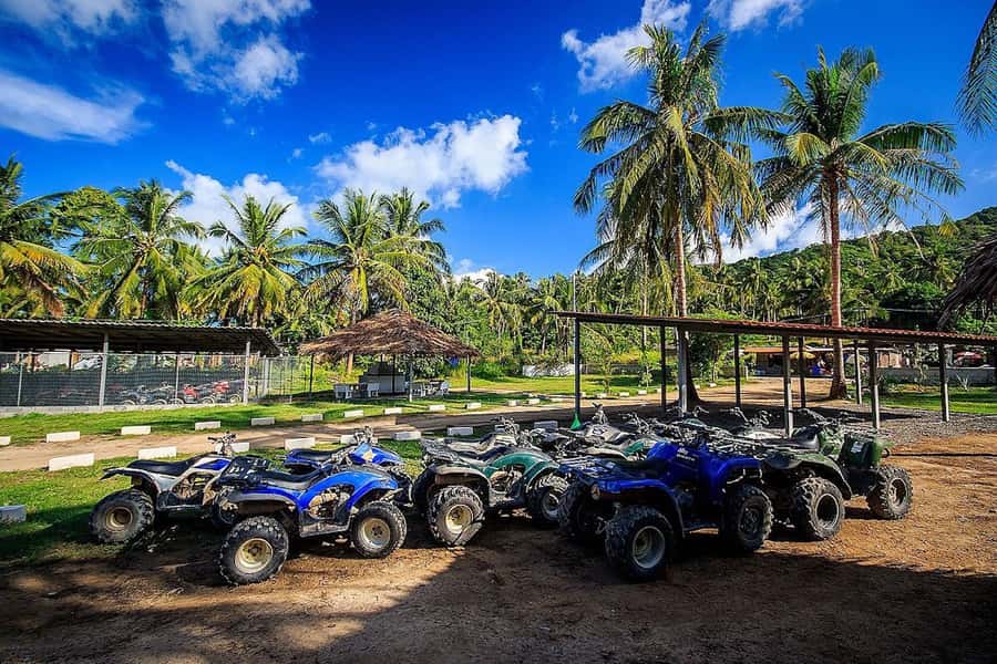 Koh Samui: ATV Quad Bike Safari Tour - The waterfall stop depends on the season