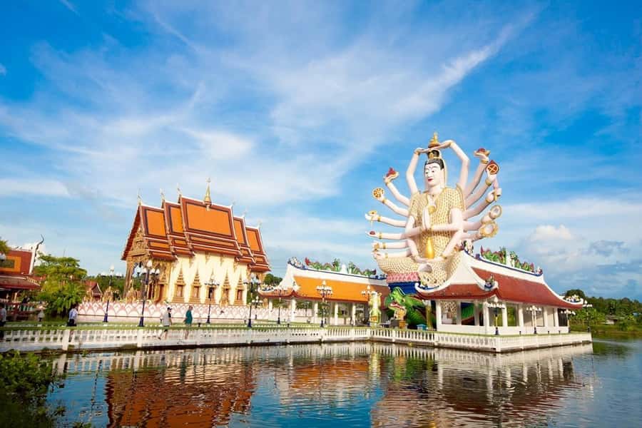 Koh Samui: Half Day Around Island Tour with Transfers - Plai Laem Temple and the 18-arm Guanyin