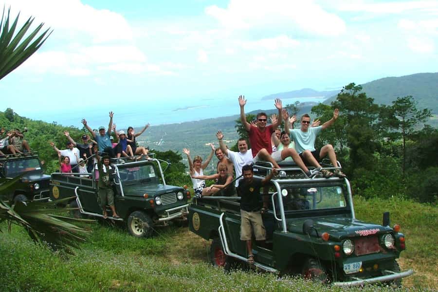 Koh Samui: Mr.Ung's 4WD Wild Jungle Safari Tour with Lunch - The best parts of the day at a glance
