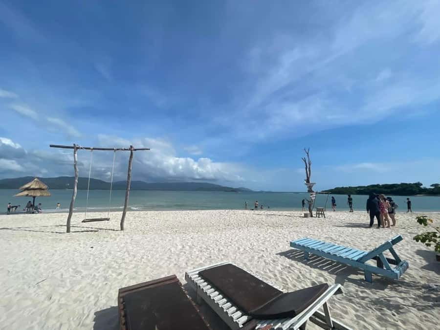 Koh Samui: Sunset Pig Island and Snorkeling Koh Tan w/Dinner - Thai Dinner at T.K. Restaurant