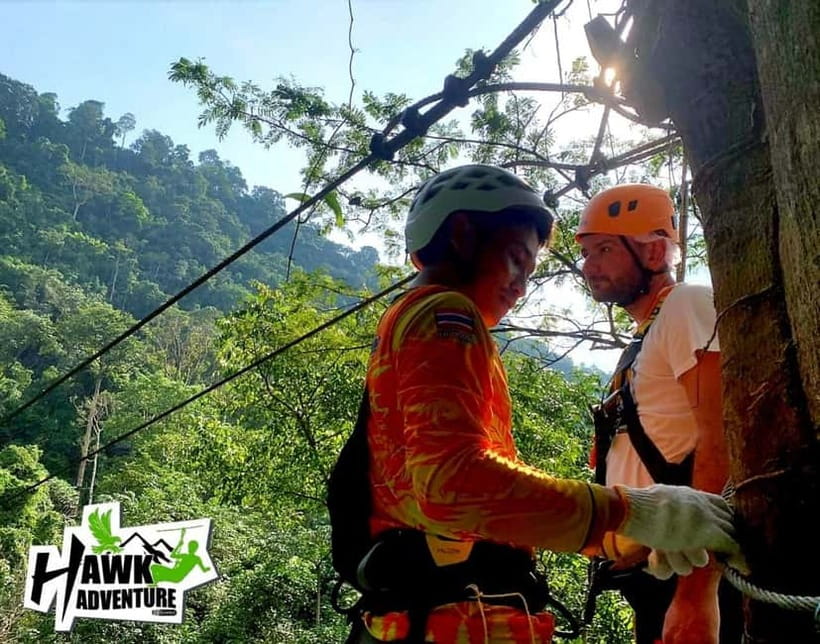Koh Samui: Zipline Adventure with Hotel Transfer - What happens at the zipline park