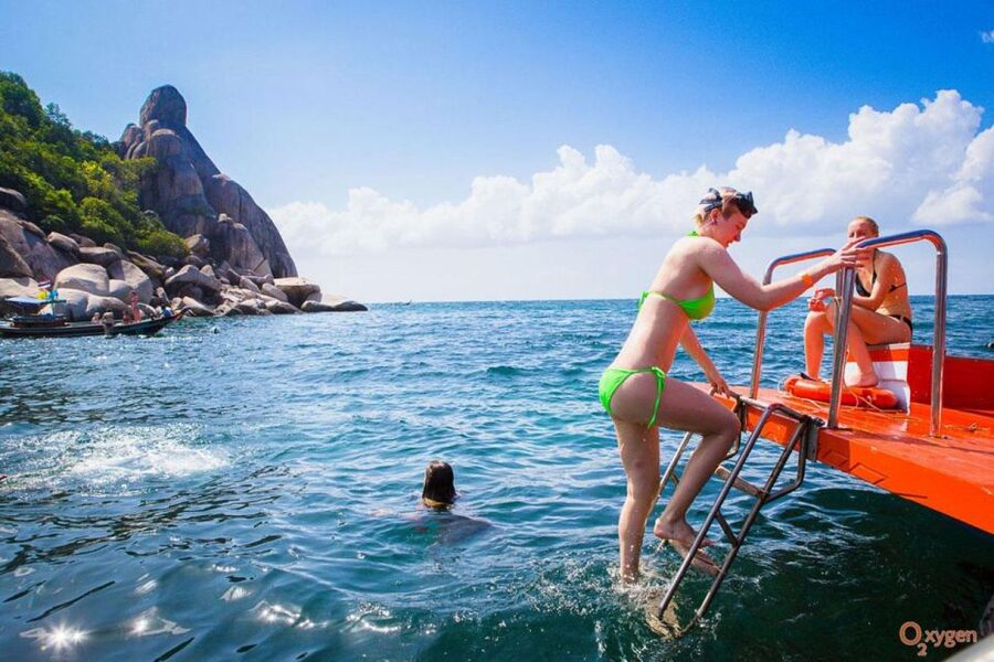 Koh Tao: Koh Nangyuan and the Hidden Bays Trip by the Oxygen - Ao Leuk and the coral gardens