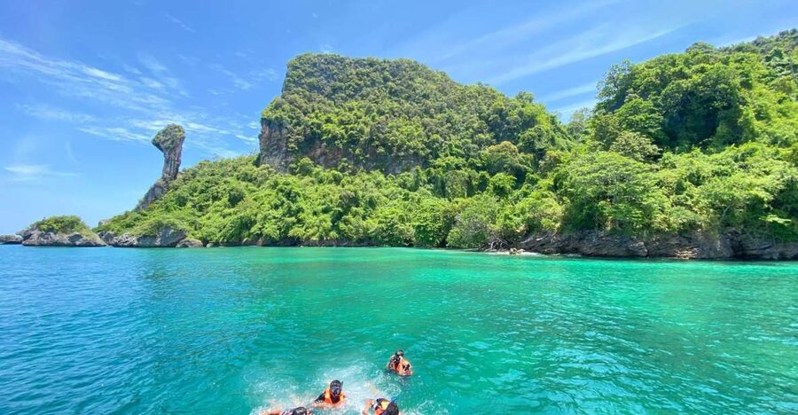 Krabi 4 Island One Day Tour by Speed boat or Longtail boat - The $28 price and what it covers