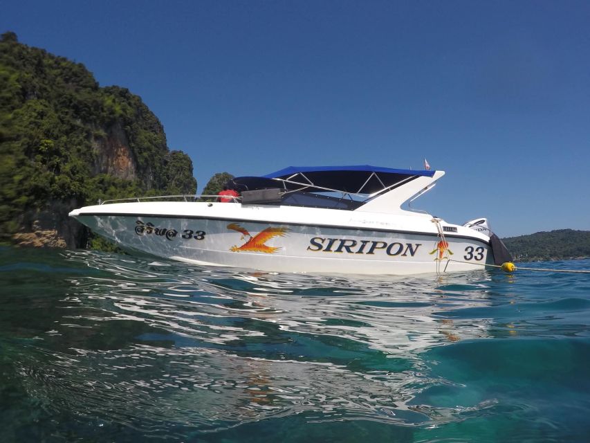 Krabi 4 Island One Day Tour by Speed boat or Longtail boat - Food, guide service, and the practical extras