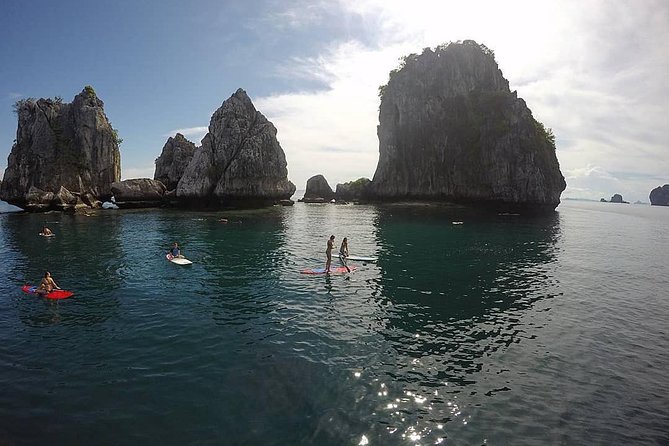 Krabi 4 Island Sunset Snorkeling Cruise + Bioluminescent Swim - Leaving Ao Nang for Ko Ya Wa Sam