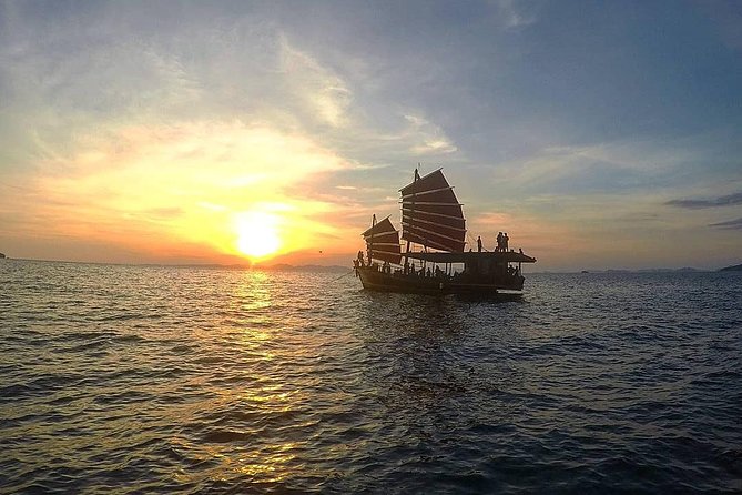 Krabi 4 Island Sunset Snorkeling Cruise + Bioluminescent Swim - Poda Island, sunset, and dinner on deck