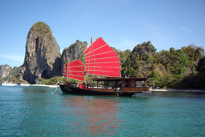 Krabi 4 Island Sunset Snorkeling Cruise + Bioluminescent Swim - Chicken Island and the long middle stop