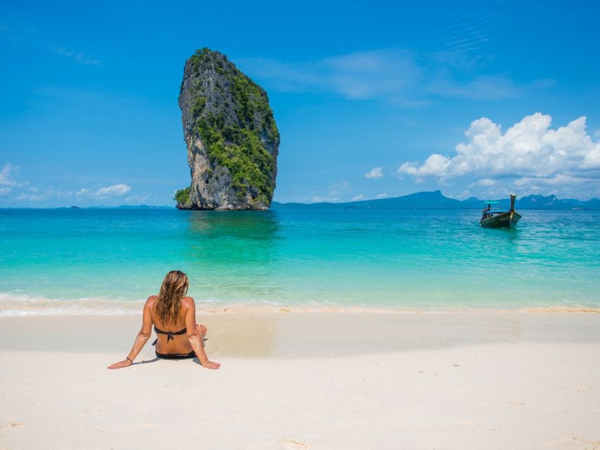 Krabi: 4 Islands Day Trip by Speedboat Including Lunch Box - Phranang Cave Beach and the princess shrine