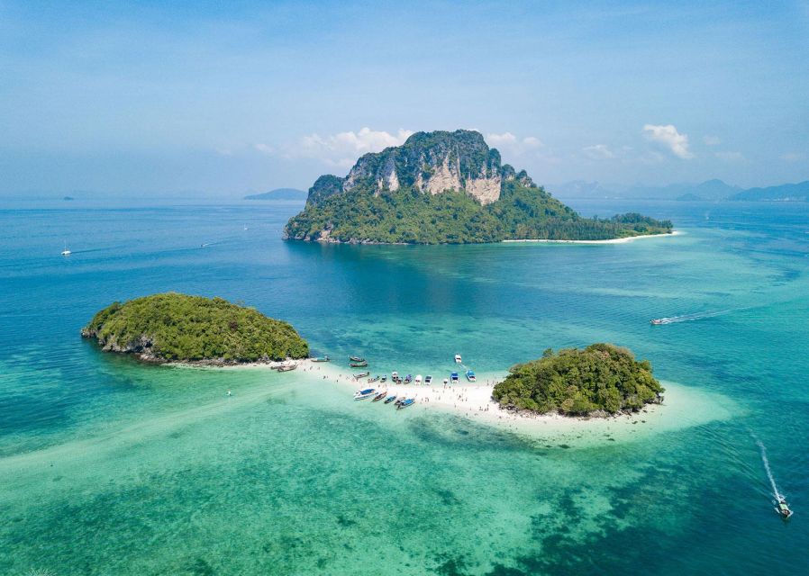 Krabi: 4 Islands & Krabi's Separated Sea Longtail Boat Tour - Poda Island, picnic lunch, and time in the water