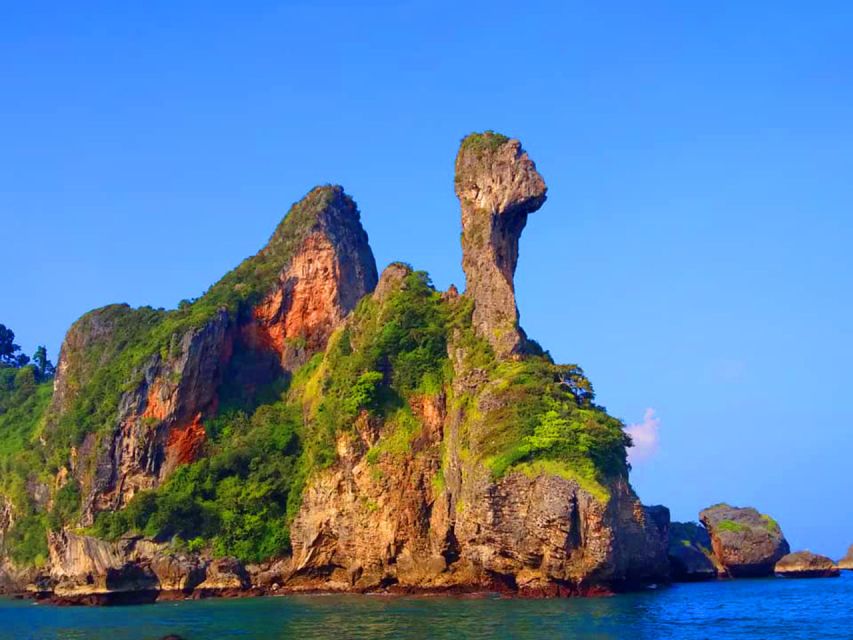 Krabi: 4 Islands Sunset Longtail Boat Tour with BBQ Dinner - Chicken Island and the best snorkeling time
