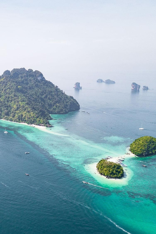 Krabi: 4 Islands & Thale Waek's Sandbar Tour By Speedboat - The speedboat ride to the four islands