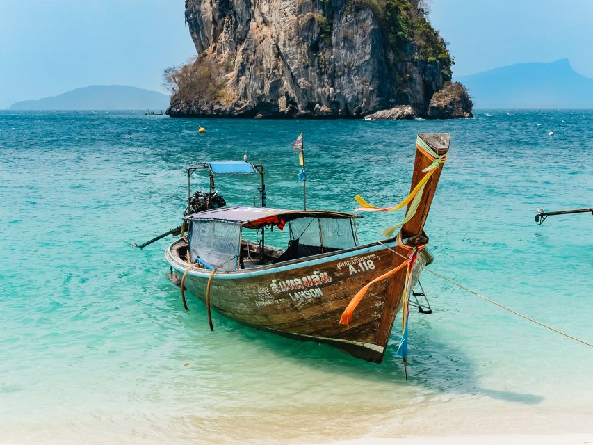 Krabi: 4 Islands Tour by Longtail Boat & Thai Buffet Lunch - Two hours at Poda Island for lunch and water time