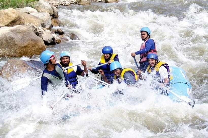 Krabi: 5km Rafting and Waterfall Tour - How much actual rafting should you expect?
