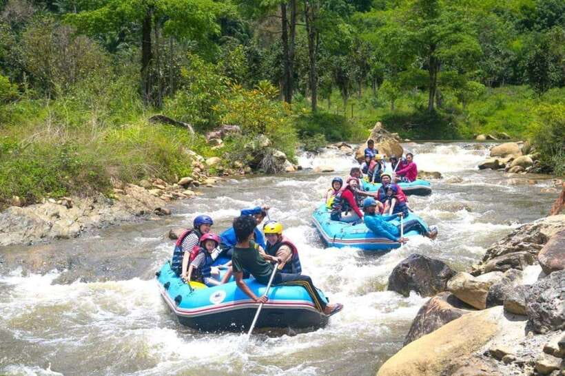Krabi: 5km Rafting and Waterfall Tour - Lunch, changing facilities, and practical comfort