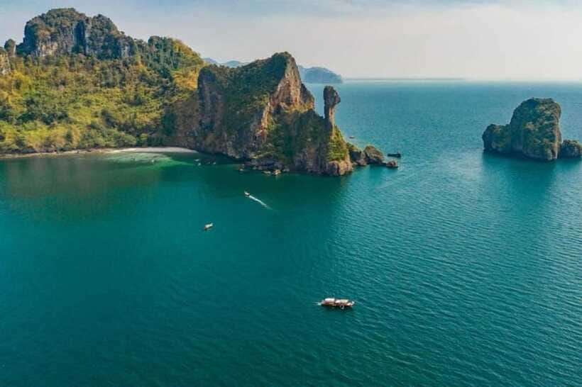 Krabi: 7-Island Tour by Longtail Boat with Sunset - Sunset on the Andaman Sea