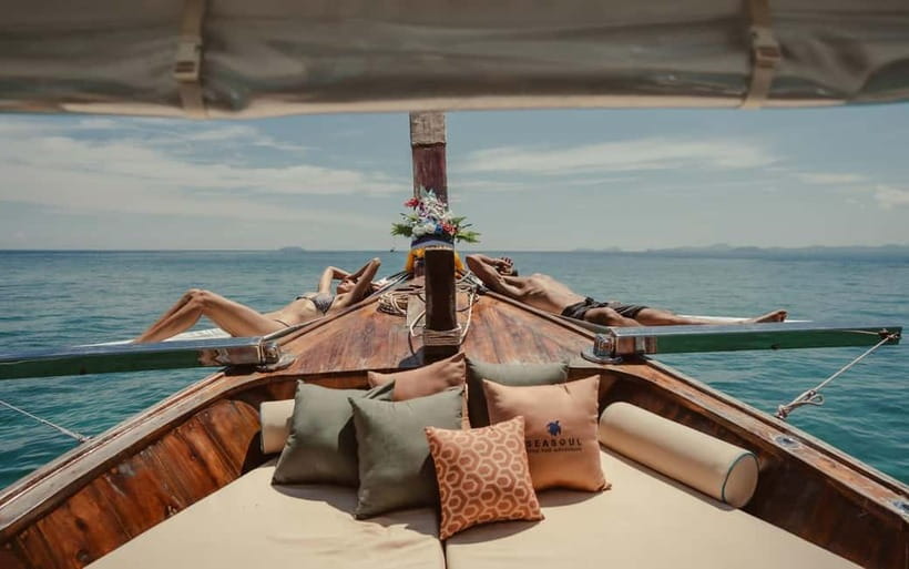 Krabi: 7 Island Tour by Luxury Longtail Boat with Snorkeling - Timing, pickup, and practical cautions