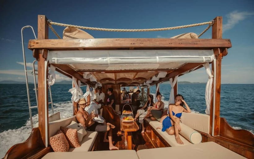 Krabi: 7 Island Tour by Luxury Longtail Boat with Snorkeling - Poda Island provides the real beach time