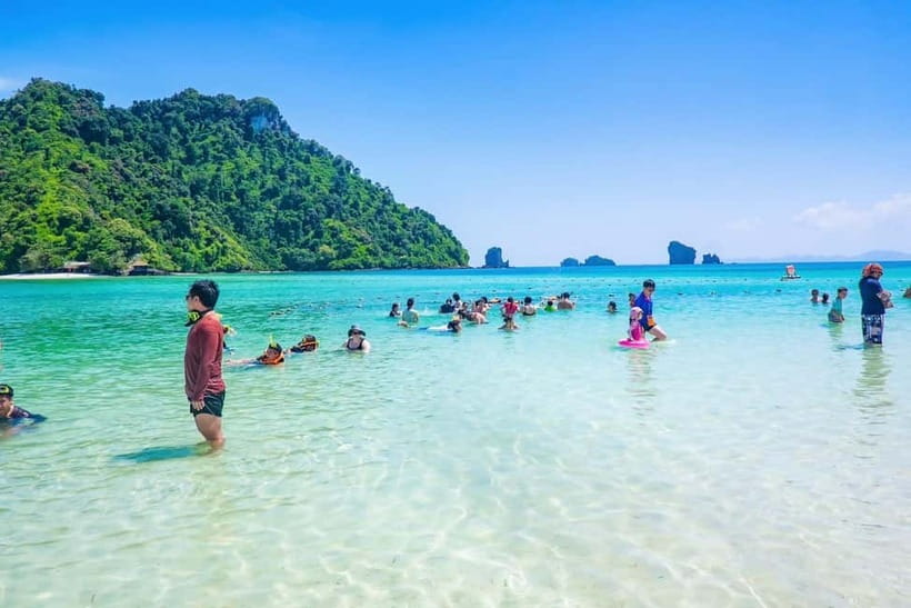 Krabi: 7 Islands Sunset by Longtail Boat with Snorkeling - Koh Raeng and the glowing-water finale