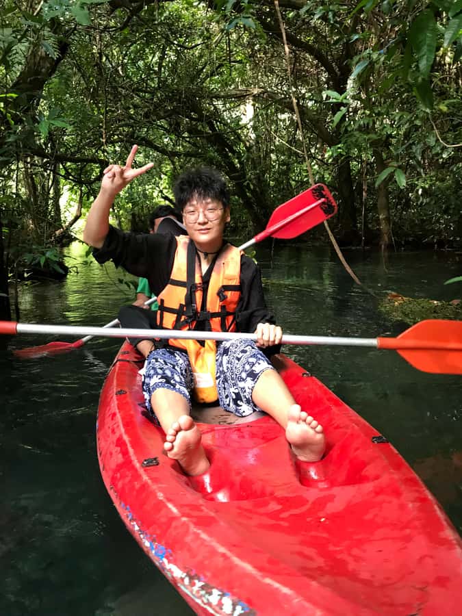 Krabi: Amazon Klong Srakaew Kayaking With Lunch - Swimming, shade, and time to slow down