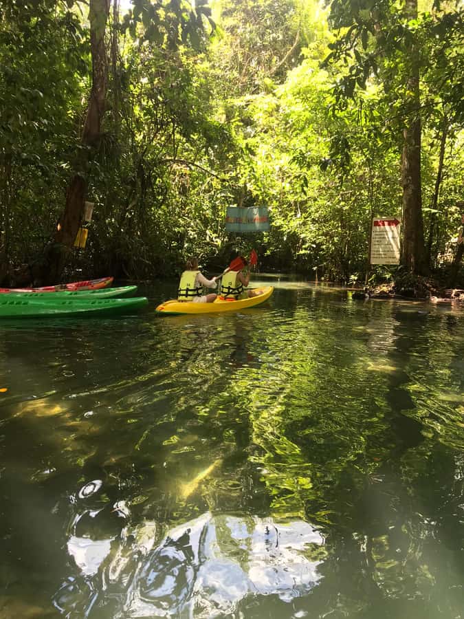 Krabi: Amazon Klong Srakaew Kayaking With Lunch - The pickup and short ride to the canal
